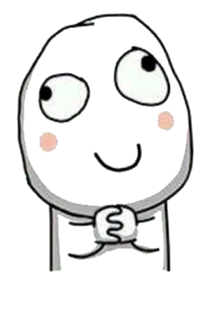 满脸期待表情图制作